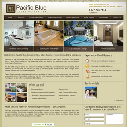 snippet of website mockup in beige theme